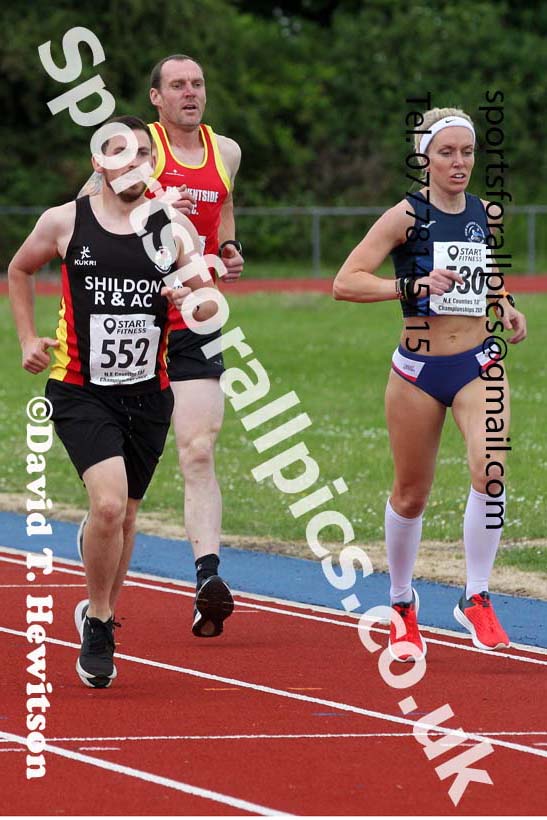North Eastern 10000 metres, 2021 North Eastern Champs., Shildon. Photo: David T. Hewitson/Sports for All Pics